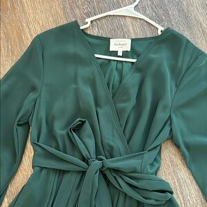 Bohme Green maxi Wrap Dress